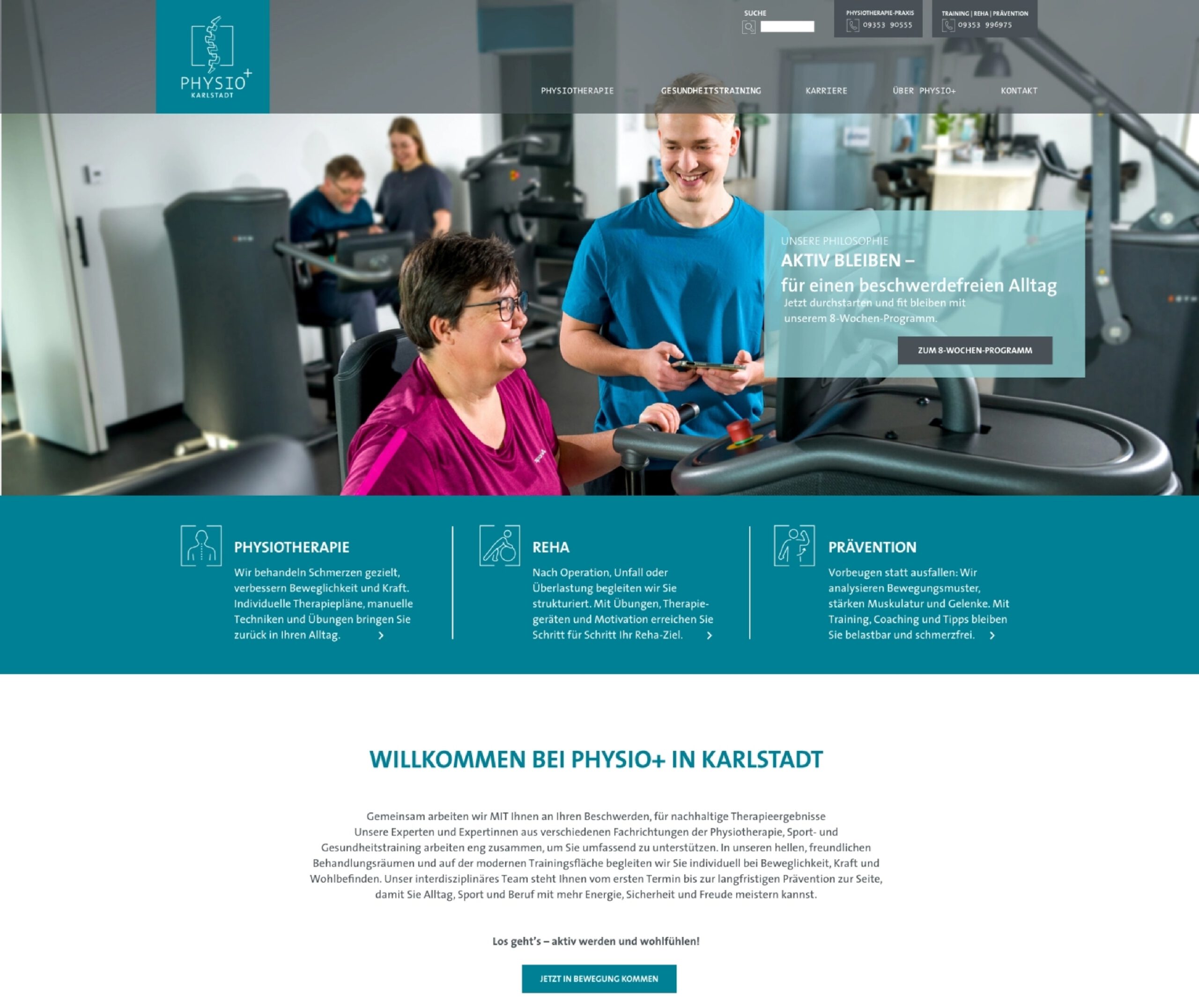 PhysioPlus Website