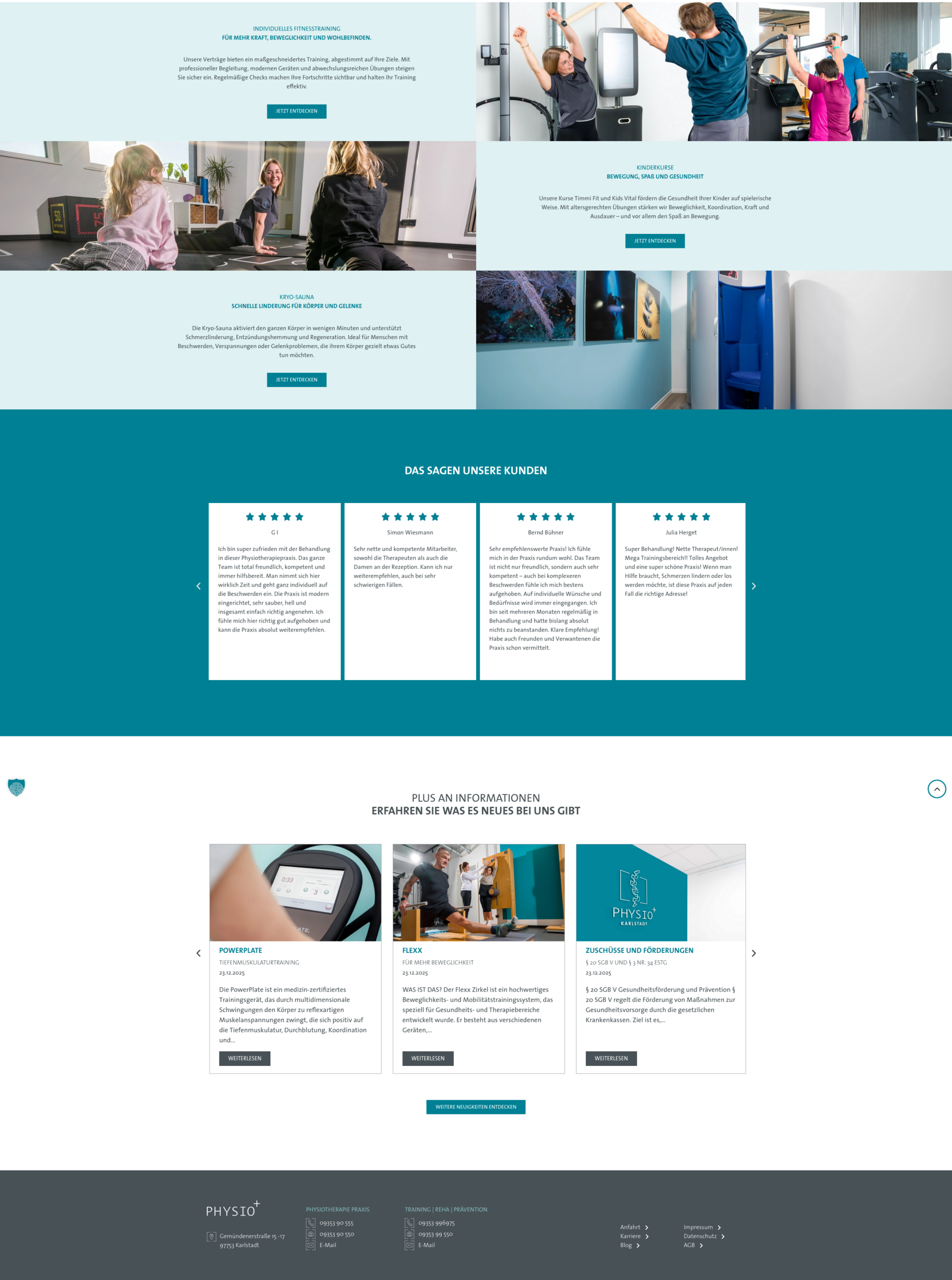Screenshot Physio Plus2
